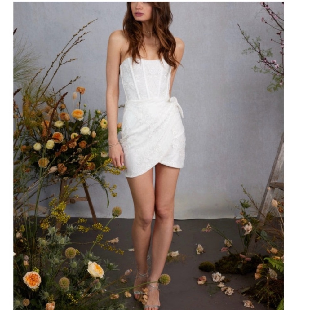 V. Chapman Nigella Dress in White